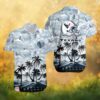 Houston Texans NFL Summer Hawaiian Shirt Tropical Palm Sunset Design Houston Texans NFL Summer Hawaiian Shirt Tropical Palm Sunset Design