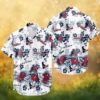 Houston Texans Tiki Style Volcano and Sea Turtle Hawaiian Shirt Houston Texans Tiki Style Volcano and Sea Turtle Hawaiian Shirt