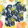 Jacksonville Jaguars NFL Tropical Palm Tree Teal & Black Hawaiian Shirt Jacksonville Jaguars NFL Tropical Palm Tree Teal & Black Hawaiian Shirt