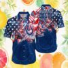 Buffalo Bills Tropical Hibiscus Floral White Royal Blue Hawaiian Shirt Buffalo Bills Tropical Hibiscus Floral White Royal Blue Hawaiian Shirt