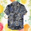 Tennessee Titans Geometric Electric Blue Abstract Sports Graphic Hawaiian Shirt Tennessee Titans Geometric Electric Blue Abstract Sports Graphic Hawaiian Shirt
