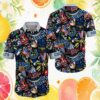 Tennessee Titans Blue Floral V Graphic Tropical Hawaiian Shirt Tennessee Titans Blue Floral V Graphic Tropical Hawaiian Shirt
