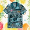 Personalized Jacksonville Jaguars White Hibiscus Palm Tree NFL Hawaiian Shirt Personalized Jacksonville Jaguars White Hibiscus Palm Tree NFL Hawaiian Shirt