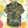Jacksonville Jaguars Tribal Pattern Teal Beach Hawaiian Shirt Jacksonville Jaguars Tribal Pattern Teal Beach Hawaiian Shirt