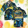 Miami Dolphins Exotic Parrot and Monstera Leaf White Hawaiian Shirt Miami Dolphins Exotic Parrot and Monstera Leaf White Hawaiian Shirt