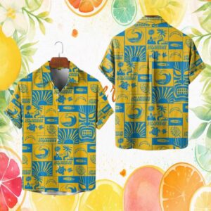 Los Angeles Chargers Hawaiian Hawaiian Shirt Summer Tiki Tribal Beach Wear