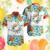 Miami Dolphins Exotic Bird Paradise Tropical Teal Hawaiian Shirt Miami Dolphins Exotic Bird Paradise Tropical Teal Hawaiian Shirt
