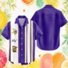 Detroit Lions Heritage Stripe Hawaiian Shirt Honolulu Blue & White Vertical Design Detroit Lions Heritage Stripe Hawaiian Shirt Honolulu Blue & White Vertical Design
