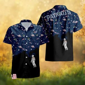 New England Patriots Astronaut Space Galaxy Fantasy Hawaiian Shirt