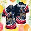 New England Patriots Ripped Stone Tropical Floral NFL Hawaiian Shirt New England Patriots Ripped Stone Tropical Floral NFL Hawaiian Shirt