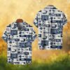 New Orleans Saints Fleur de Lis Tiki Tribal Hawaiian Shirt New Orleans Saints Fleur de Lis Tiki Tribal Hawaiian Shirt