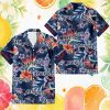 New England Patriots Red Tropical Floral NFL Hawaiian Shirt New England Patriots Red Tropical Floral NFL Hawaiian Shirt