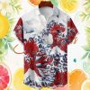 Miami Dolphins Personalized Sunset Palm Trees Graphic NFL Hawaiian Shirt Miami Dolphins Personalized Sunset Palm Trees Graphic NFL Hawaiian Shirt