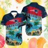 Dallas Cowboys Tropical Island Palms White Splatter NFL Hawaiian Shirt Dallas Cowboys Tropical Island Palms White Splatter NFL Hawaiian Shirt