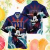 New York Giants Custom Name Navy Floral Tropical Hawaiian Shirt New York Giants Custom Name Navy Floral Tropical Hawaiian Shirt