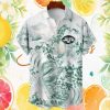 New York Jets Tropical Hawaiian Shirt Torn Stone & Jungle Toucan Design New York Jets Tropical Hawaiian Shirt Torn Stone & Jungle Toucan Design