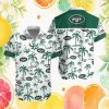 New York Jets Patriotic Tiki Party & American Flag Hawaiian Shirt New York Jets Patriotic Tiki Party & American Flag Hawaiian Shirt