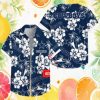 Custom Name Dallas Cowboys Floral Rose Navy & White Hawaiian Shirt Personalized NFL Gift Custom Name Dallas Cowboys Floral Rose Navy & White Hawaiian Shirt Personalized NFL Gift