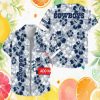 New England Patriots Custom Name White Flame Abstract Pattern Hawaiian Shirt New England Patriots Custom Name White Flame Abstract Pattern Hawaiian Shirt