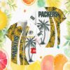 Personalized Detroit Lions Tropical Pineapple Floral Blue Hawaiian Shirt Personalized Detroit Lions Tropical Pineapple Floral Blue Hawaiian Shirt