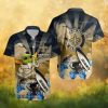 Philadelphia Eagles Distressed Stone & Teal Logo Hawaiian Shirt Philadelphia Eagles Distressed Stone & Teal Logo Hawaiian Shirt