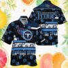 Indianapolis Colts NFL Classic Blue Logo & Palm Tree White Hawaiian Shirt Indianapolis Colts NFL Classic Blue Logo & Palm Tree White Hawaiian Shirt