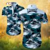Philadelphia Eagles Tropical Hibiscus Floral Island Style Hawaiian Shirt Philadelphia Eagles Tropical Hibiscus Floral Island Style Hawaiian Shirt