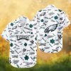 Philadelphia Eagles Tropical Hawaiian Shirt Funny Football Fan Button Down Philadelphia Eagles Tropical Hawaiian Shirt Funny Football Fan Button Down