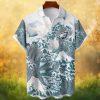Philadelphia Eagles Tropical Palm Tree Sunset Beach Paradise Hawaiian Shirt Philadelphia Eagles Tropical Palm Tree Sunset Beach Paradise Hawaiian Shirt