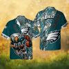 Philadelphia Eagles Patriotic American Flag Fireworks Hawaiian Shirt Philadelphia Eagles Patriotic American Flag Fireworks Hawaiian Shirt