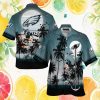 Personalized Philadelphia Eagles “Grandpa Love” Sunflower & Flag Hawaiian Shirt Personalized Philadelphia Eagles “Grandpa Love” Sunflower & Flag Hawaiian Shirt