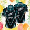 Philadelphia Eagles Custom Midnight Green Cherry Blossom Hawaiian Shirt Philadelphia Eagles Custom Midnight Green Cherry Blossom Hawaiian Shirt