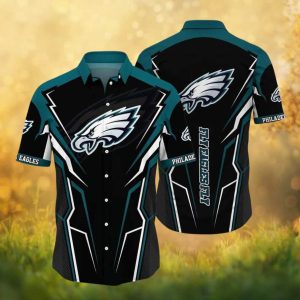Philadelphia Eagles NFL “Fly Eagles Fly” Lightning Bolt Graphic Hawaiian Shirt Philadelphia Eagles NFL “Fly Eagles Fly” Lightning Bolt Graphic Hawaiian Shirt