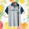 Philadelphia Eagles Modern Geometric Stripe & Helmet Graphic Hawaiian Shirt Philadelphia Eagles Modern Geometric Stripe & Helmet Graphic Hawaiian Shirt