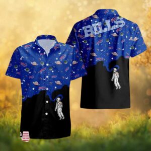 Buffalo Bills Astronaut Space Galaxy Fantasy Hawaiian Shirt