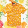 Reyn Spooner Tampa Bay Buccaneers Orange Tropical Floral NFL Hawaiian Shirt Reyn Spooner Tampa Bay Buccaneers Orange Tropical Floral NFL Hawaiian Shirt
