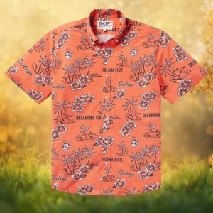 Reyn Spooner Oklahoma State Cowboys NCAA Scenic Hawaiian Shirt