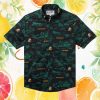 Reyn Spooner NFL Seattle Seahawks Navy & Green Hibiscus Tropical Hawaiian Shirt