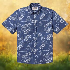 Reyn Spooner Penn State Nittany Lions NCAA Scenic Hawaiian Shirt