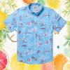 Reyn Spooner x MLB Houston Astros Blue Star & Hibiscus Print Button Up Hawaiian Shirt Reyn Spooner x MLB Houston Astros Blue Star & Hibiscus Print Button Up Hawaiian Shirt