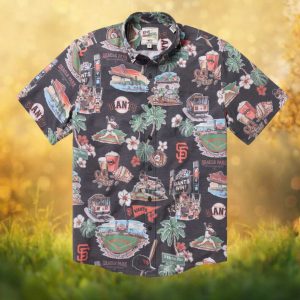 Reyn Spooner San Francisco Giants Scenic Stadium Button Down Hawaiian Shirt