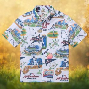 Reyn Spooner x MLB 2025 All Star Game Atlanta Scenic Commemorative Hawaiian Shirt