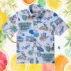 Reyn Spooner San Diego Padres Brown Scenic Stadium Hawaiian Shirt Reyn Spooner San Diego Padres Brown Scenic Stadium Hawaiian Shirt