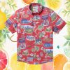 Texas Tech Red Raiders NCAA Charcoal Tropical Floral Team Hawaiian Shirt Texas Tech Red Raiders NCAA Charcoal Tropical Floral Team Hawaiian Shirt