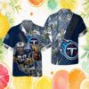 Indianapolis Colts Spooky Skull & Pumpkin Blue Gothic Hawaiian Shirt Indianapolis Colts Spooky Skull & Pumpkin Blue Gothic Hawaiian Shirt