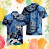 Buffalo Bills NFL Hawaiian Shirt Blue Tribal Floral Beach Party Button Up Buffalo Bills NFL Hawaiian Shirt Blue Tribal Floral Beach Party Button Up