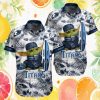 Dallas Cowboys Tropical Monstera Leaf Navy Hawaiian Shirt Dallas Cowboys Tropical Monstera Leaf Navy Hawaiian Shirt