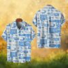 Houston Texans NFL Helmet & Player Red Tropical Palm Custom Hawaiian Shirt Houston Texans NFL Helmet & Player Red Tropical Palm Custom Hawaiian Shirt