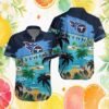 Buffalo Bills “Super Fan” Chest Reveal Floral Tropical Button Up Hawaiian Shirt Buffalo Bills “Super Fan” Chest Reveal Floral Tropical Button Up Hawaiian Shirt