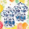 Tennessee Titans Tropical Night Palm Trees and Flamingos Hawaiian Shirt Tennessee Titans Tropical Night Palm Trees and Flamingos Hawaiian Shirt